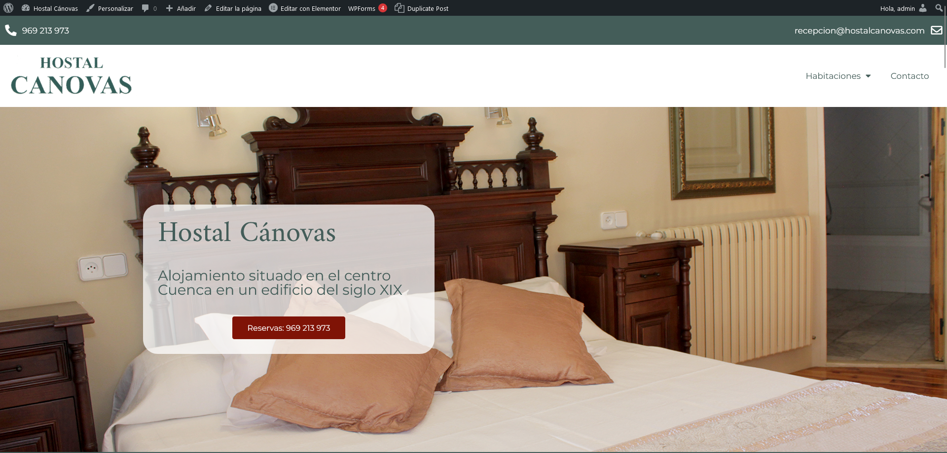Ver detalles de la Empresa Hostal Cánovas