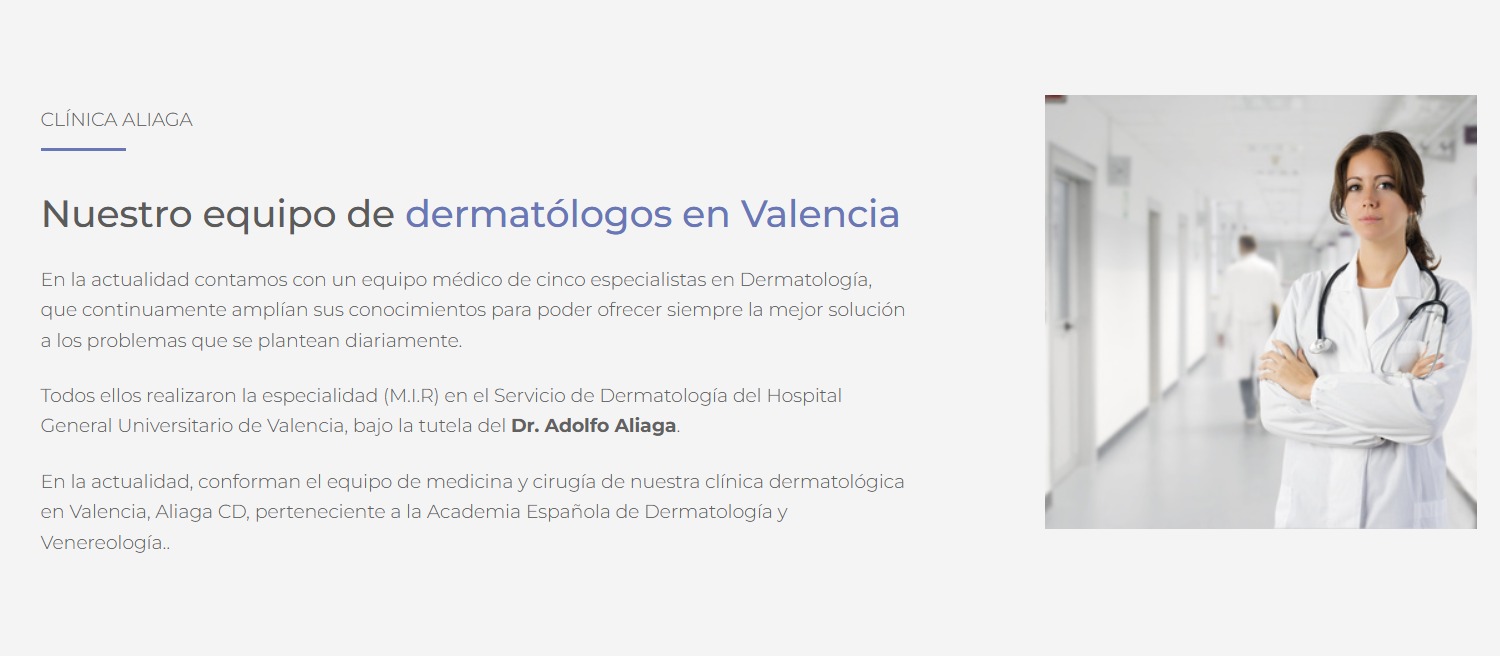 Ver detalles de la Empresa CLINICA DERMATOLÓGICA ALIAGA
